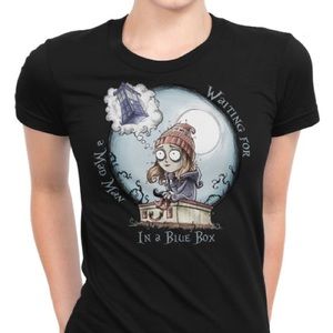 Dr Who Women’s t shirt "The Girl Who Waited" from Saqman